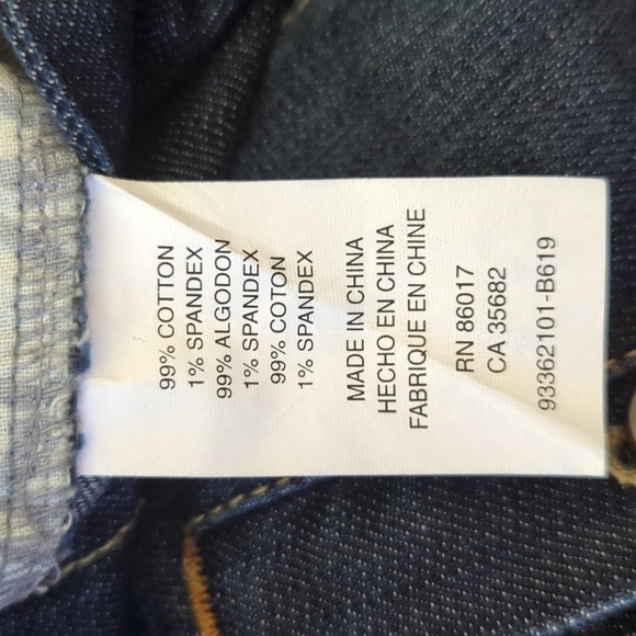 BEBE BUTTON FRONT SHORT SLEEVE DENIM ROMPER - Picture 11 of 12